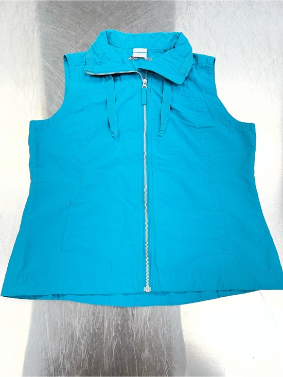 Columbia Jackets & Blazers - Columbia Women's Sleeveless Zip Vest - Bright Turquoise Large